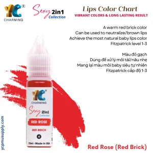 Lips 2in1 - Red Rose