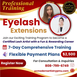 Private Lash Extensions Training